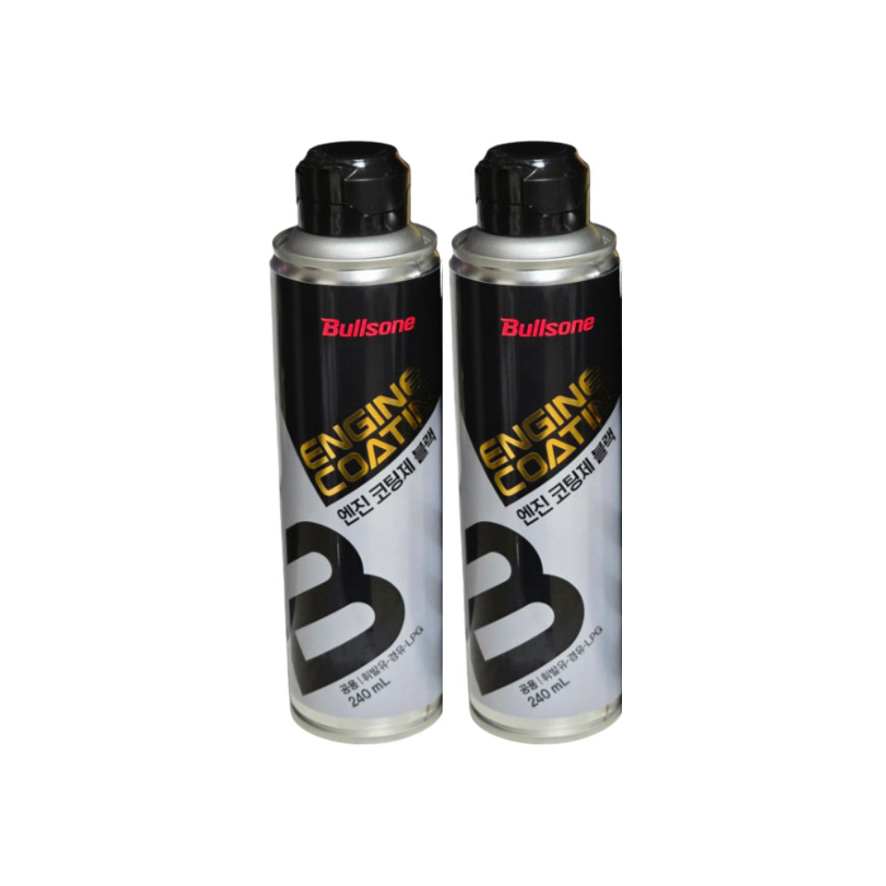 불스원 불스파워 엔진코팅제 블랙 240ml x2개 - 상품 이미지