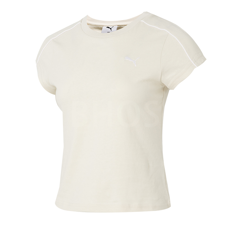 푸마 FEMME COLLECTIVE 2.0 T7 Shortsleeve 화이트