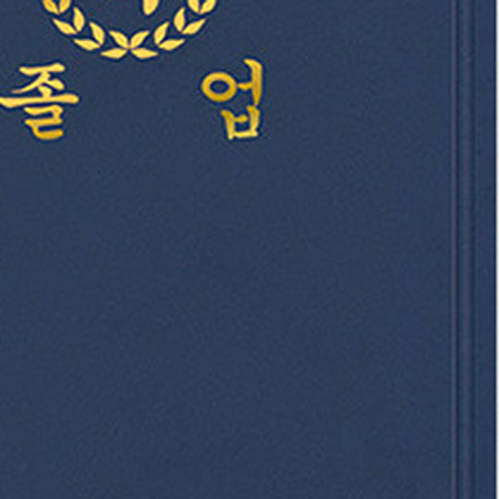 형압라인수료식머메이드바인더 졸업선물상장보관 머메이드지졸업식종이바인더 2단 - 상세 이미지 2