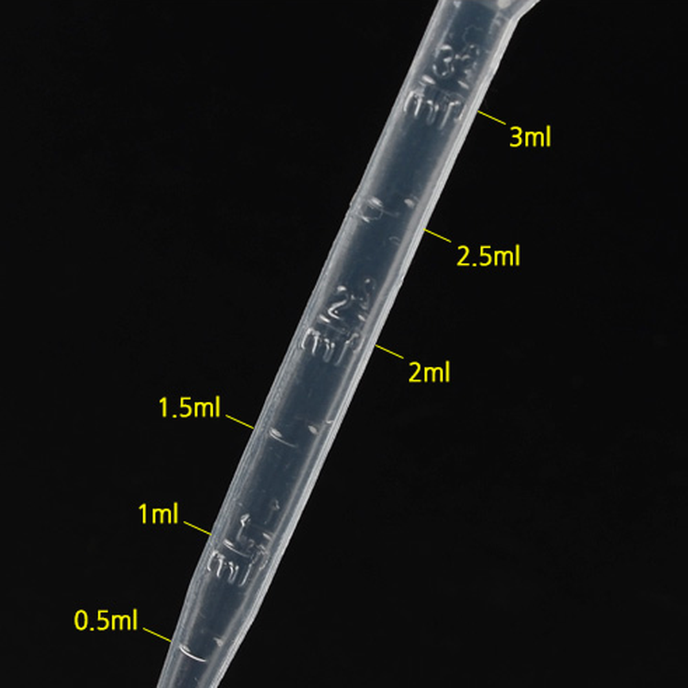 초등학교 과학실험 교구 일회용 플라스틱 스포이드 3ml - 상세 이미지 4