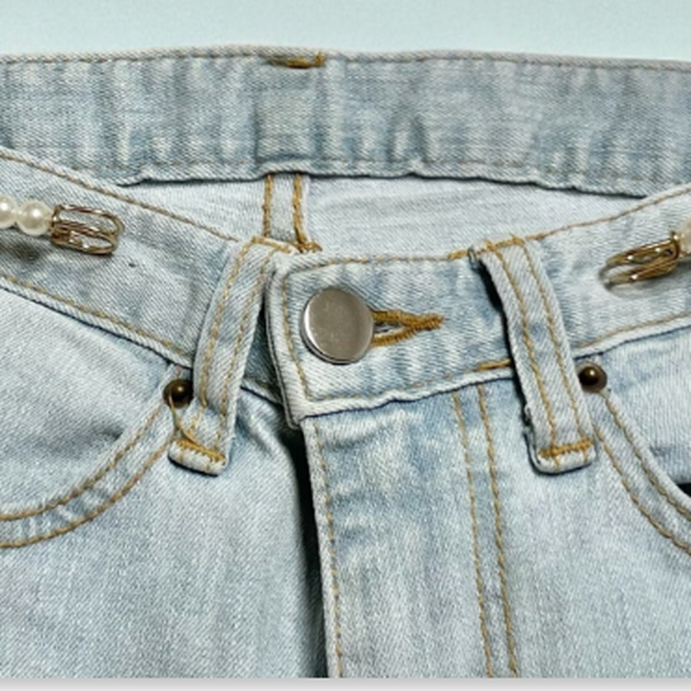 컴팩트사이즈 가방모자장식진주옷핀 드레스하객룩장식옷핀 6.4cm 이미지 6