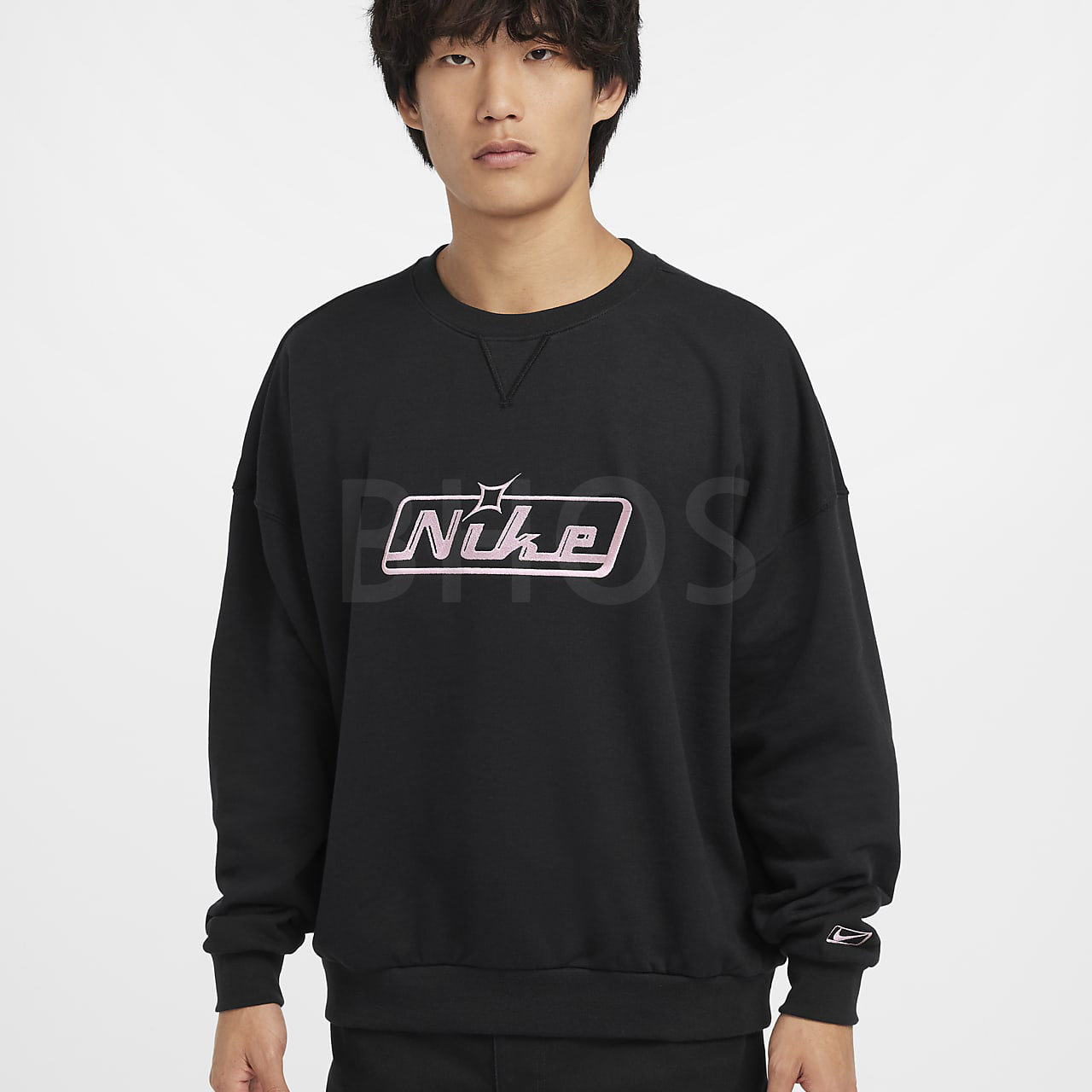나이키 클럽 오버사이즈 크루넥 스웨트