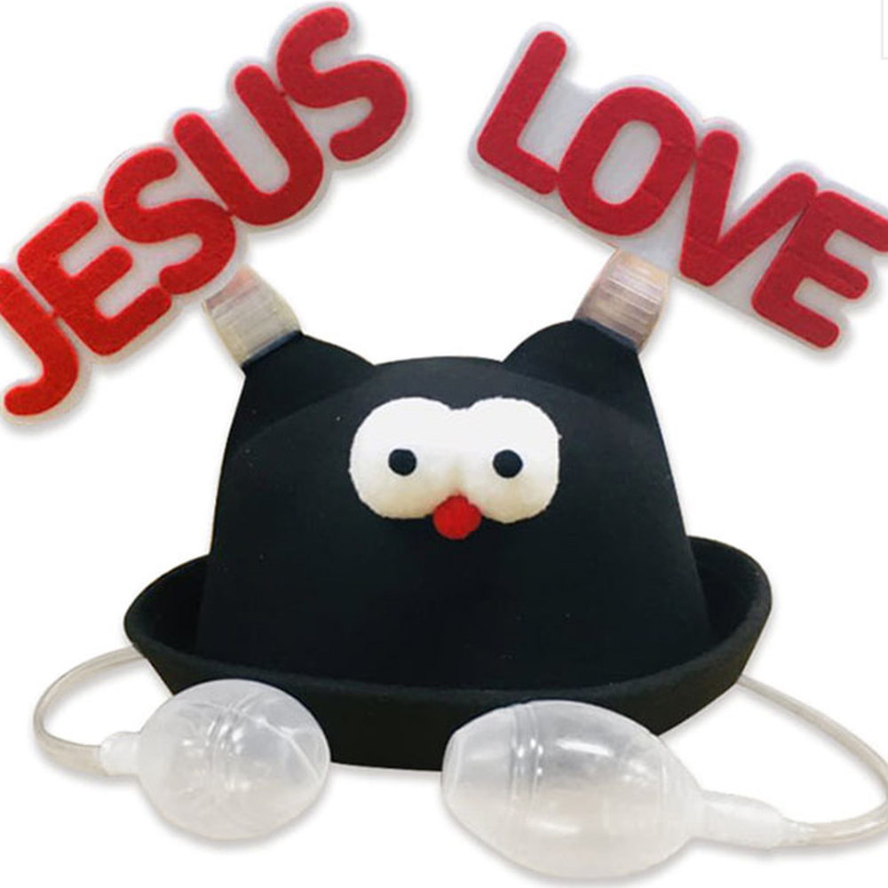 JESUSLOVE교회용메시지모자 커스터마이징기독교용 맞춤제작행사용팝업모자 20개 - 상세 이미지 2