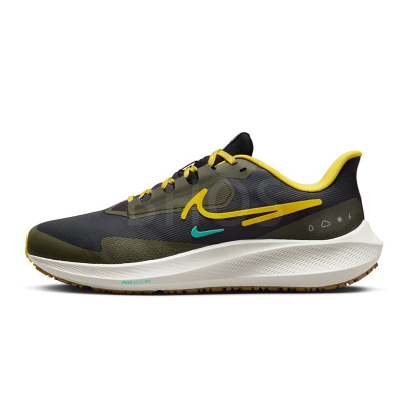 나이키 페가수스 쉴드 블랙 비비드 설퍼