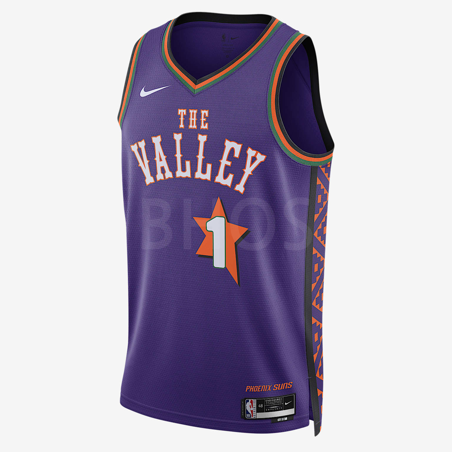 나이키 NBA 피닉스 선즈 시티 에디션 스