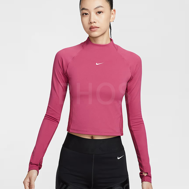 나이키 우먼스 프로 드라이 핏 러닝 긴