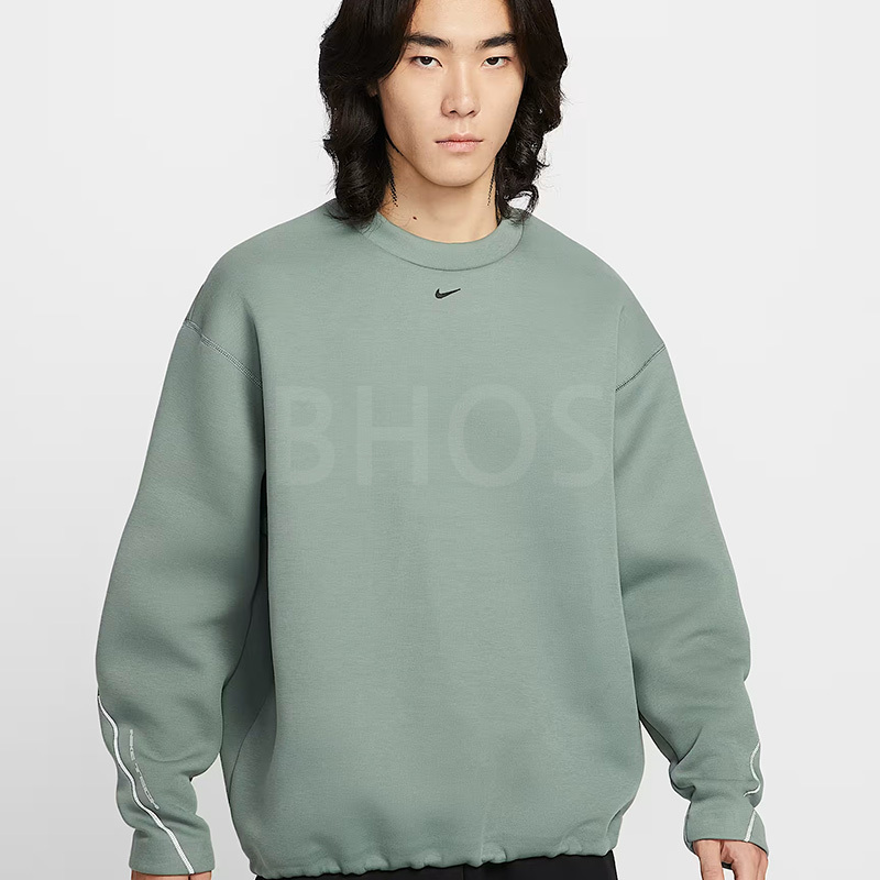 나이키 테크 플리스 루즈핏 크루 클레이