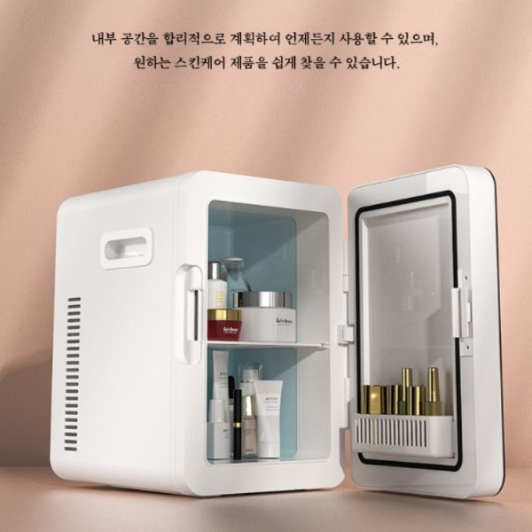 미니 차량용 냉장고 이동식 냉온장고 캠핑용 가정용 기숙사 원룸 16L - 상세 이미지 3