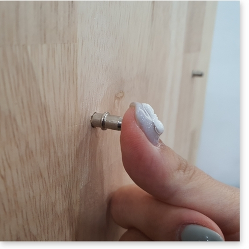 양방향다보 책장선반고정핀 옷장내부선반다보 5mm 10P - 상세 이미지 3