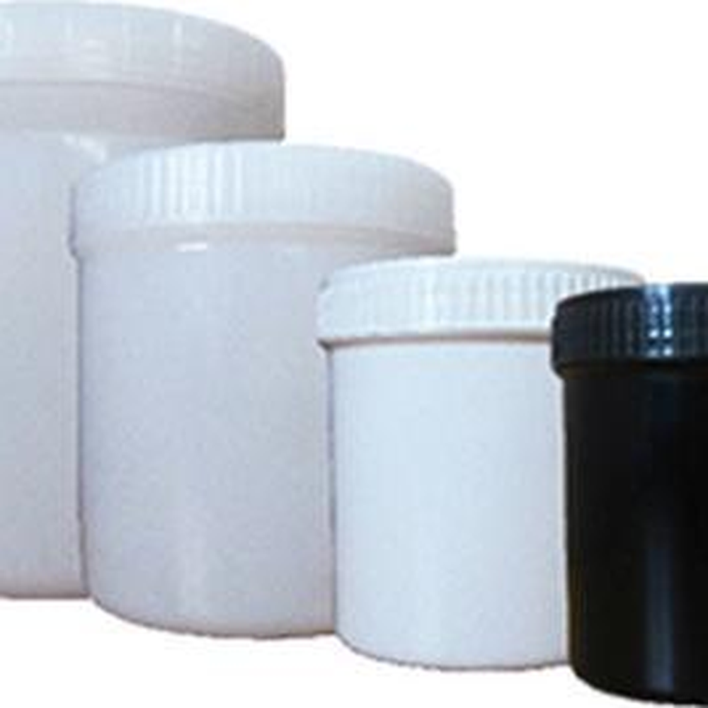 뚜껑밀폐식 넓은입구시약병 화학시약저장용기 불투명 화이트 300ml - 상세 이미지 2