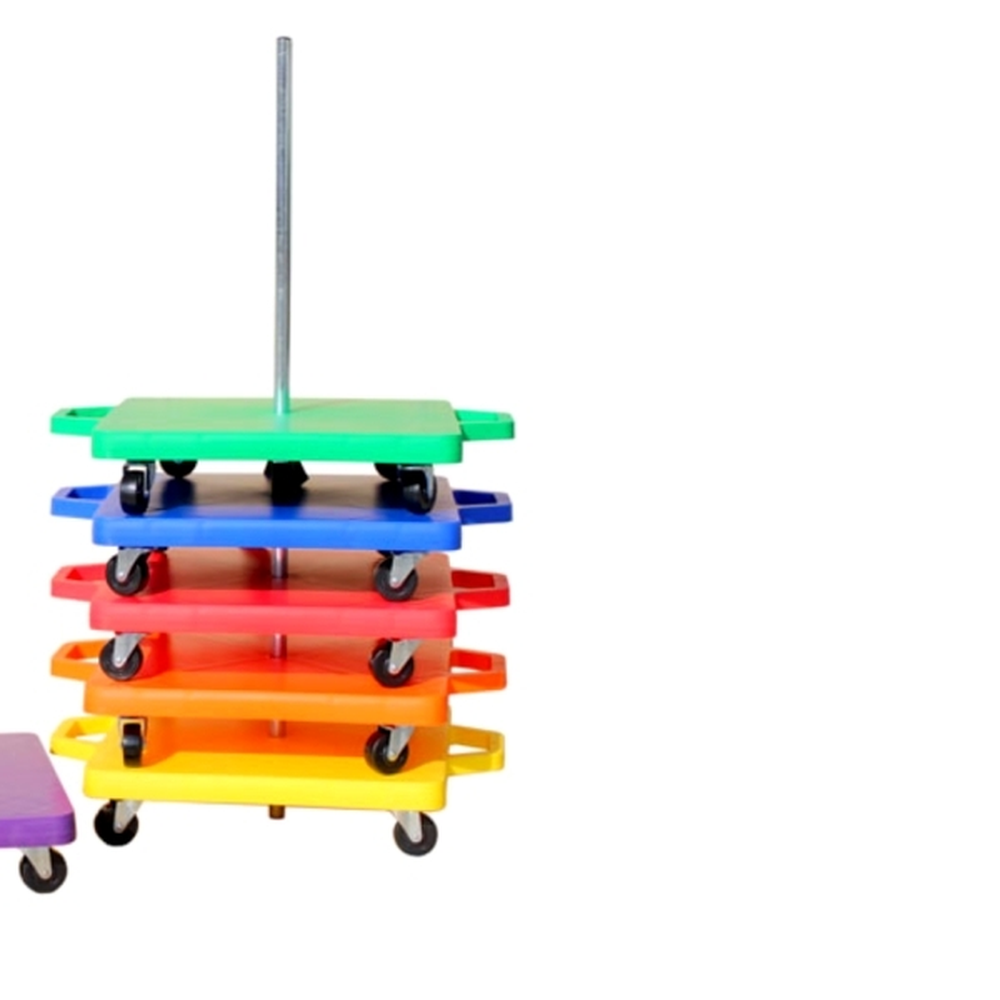 스트랩거치대 정리용스쿠터보드보관대 봉포함체육대회용보관대 92cm 6개 2개 - 상세 이미지 2