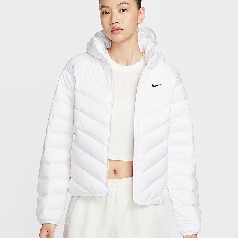 나이키 숏 패딩 윈드 푸퍼 써마 핏 다운