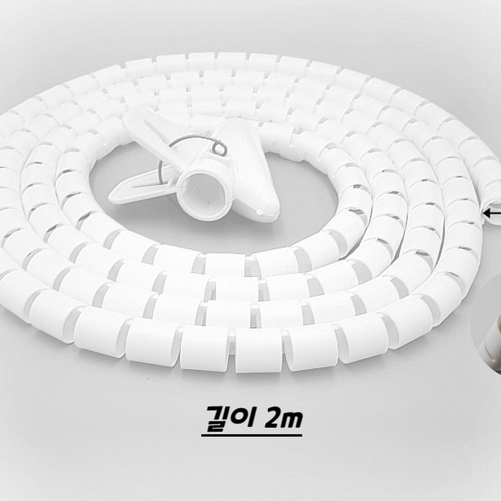 전선정리 회전밴드 깔끔한정리케이블세트 16mm x 2m - 상세 이미지 2