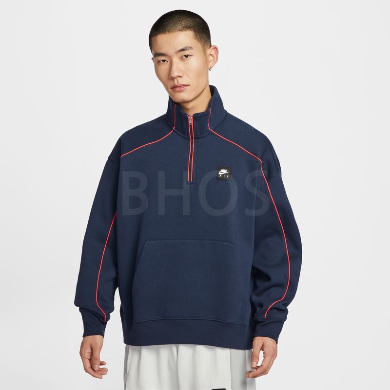 나이키 에어 플리스 하프 집업 탑 긴팔