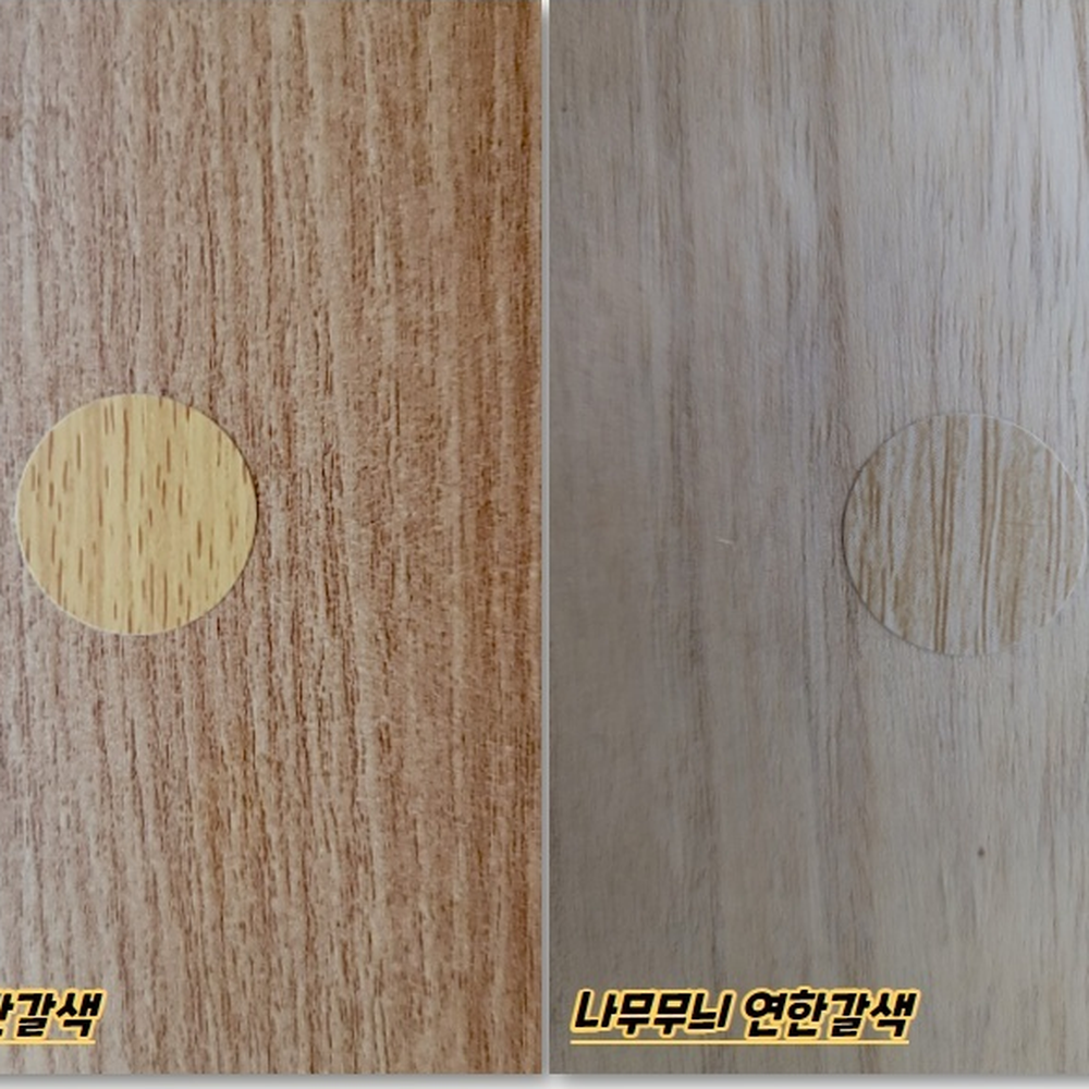 PVC화이트재질 원형흠집제거용스티커 타공구멍가리개용스티커 54P구성 이미지 6
