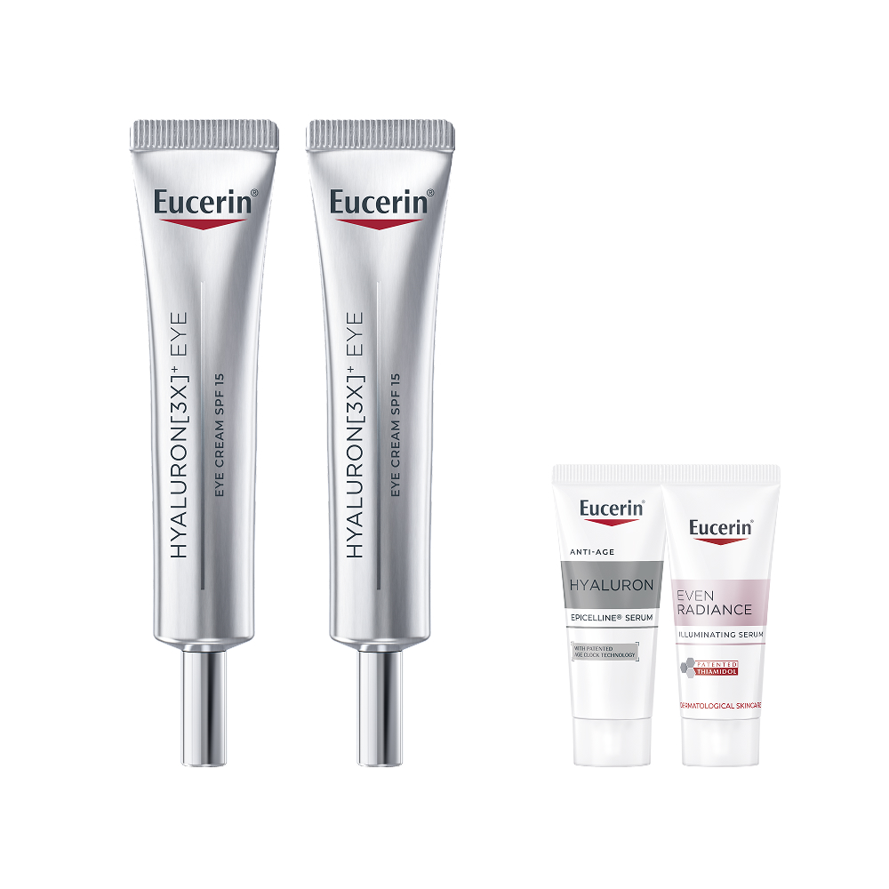 네이버 유세린 하이알루론 3X 아이크림 15ml 더블팩