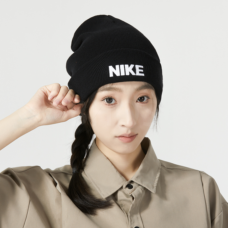 나이키 피크 비니 블랙