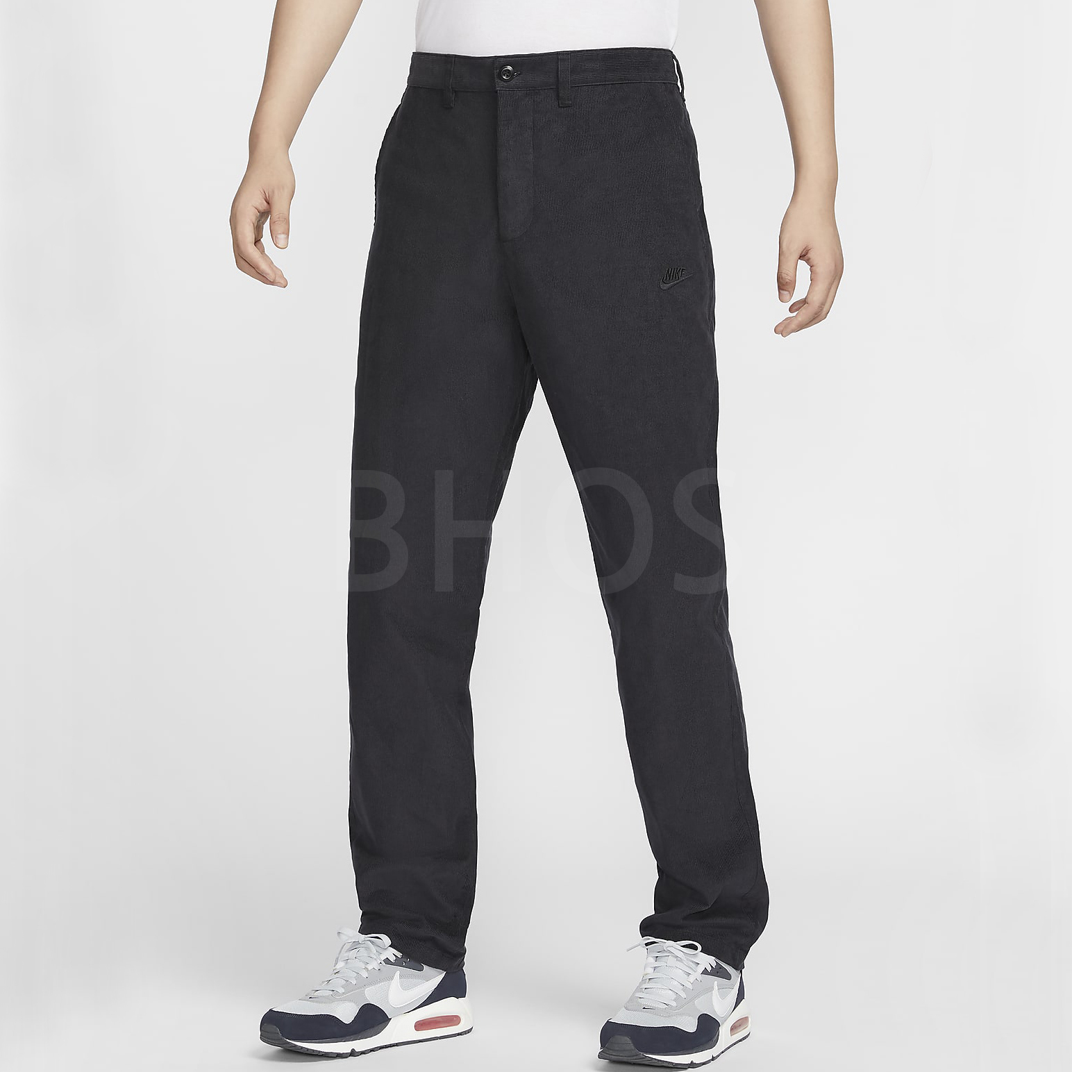 나이키 클럽 코듀로이 치노 팬츠 블랙 -