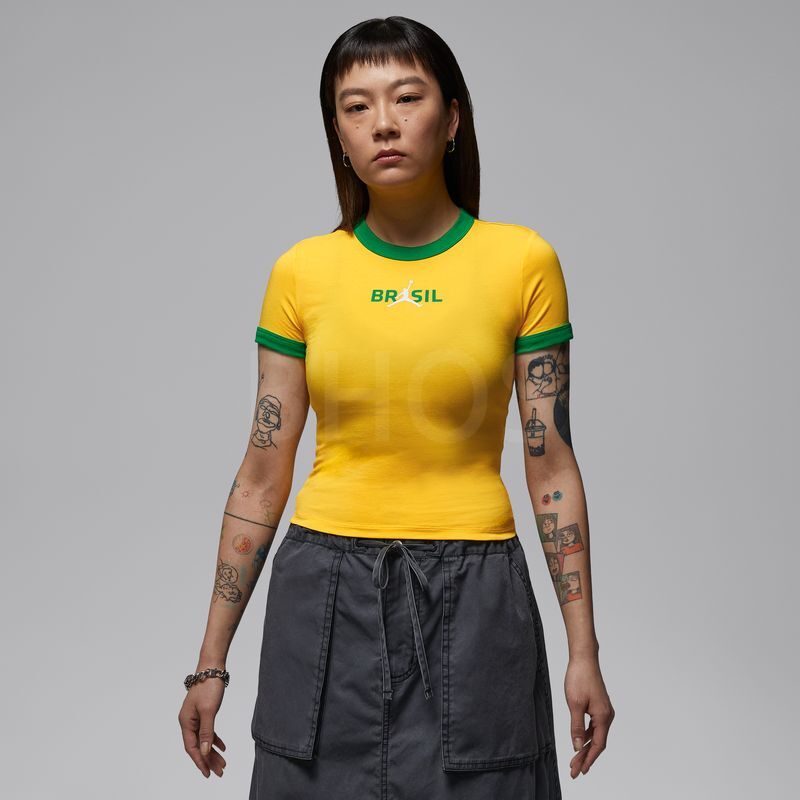 나이키 조던 브라질 여성 반팔 티셔츠