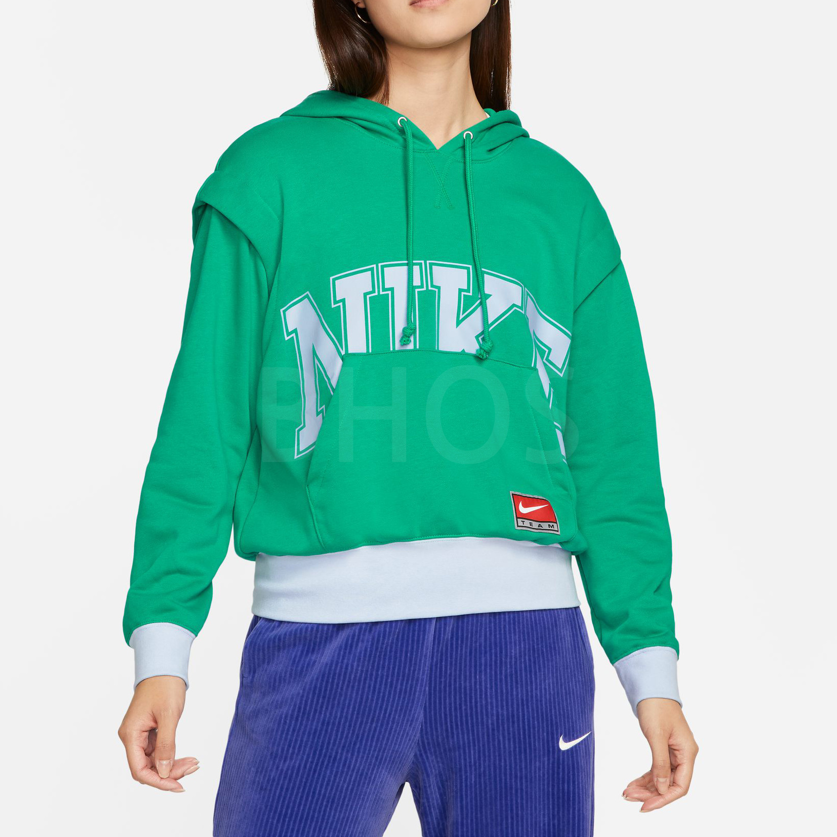 (W) 나이키 NSW 팀 나이키 플리스 후드 넵
