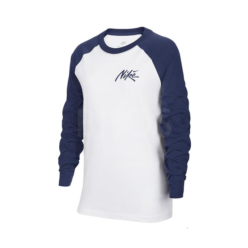 나이키 아동 티셔츠 NSW LS RAGLAN LBR