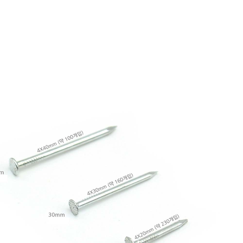 가구나사 목재용못 목공용피스 20mm 30mm 40mm 선반조립나사 목재20금색 - 상세 이미지 5