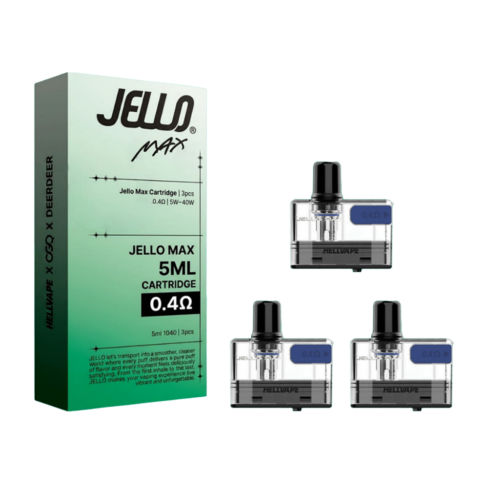 젤로 맥스 팟 1.0옴 5ml 4팩 코일 내장형 공팟 카트리지 젤로맥스팟 디톡스 호환 - 상세 이미지 3