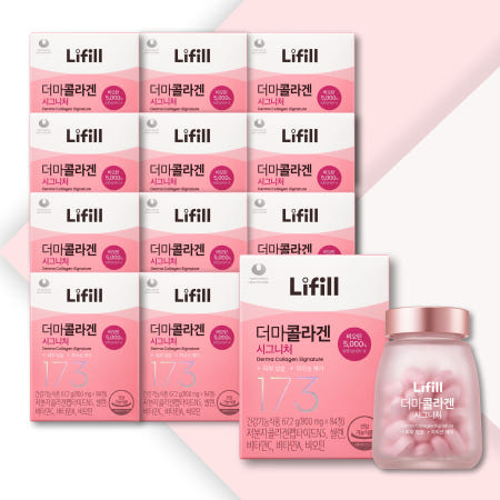 라이필 더마콜라겐 시그니처 800mg 84정, 12개