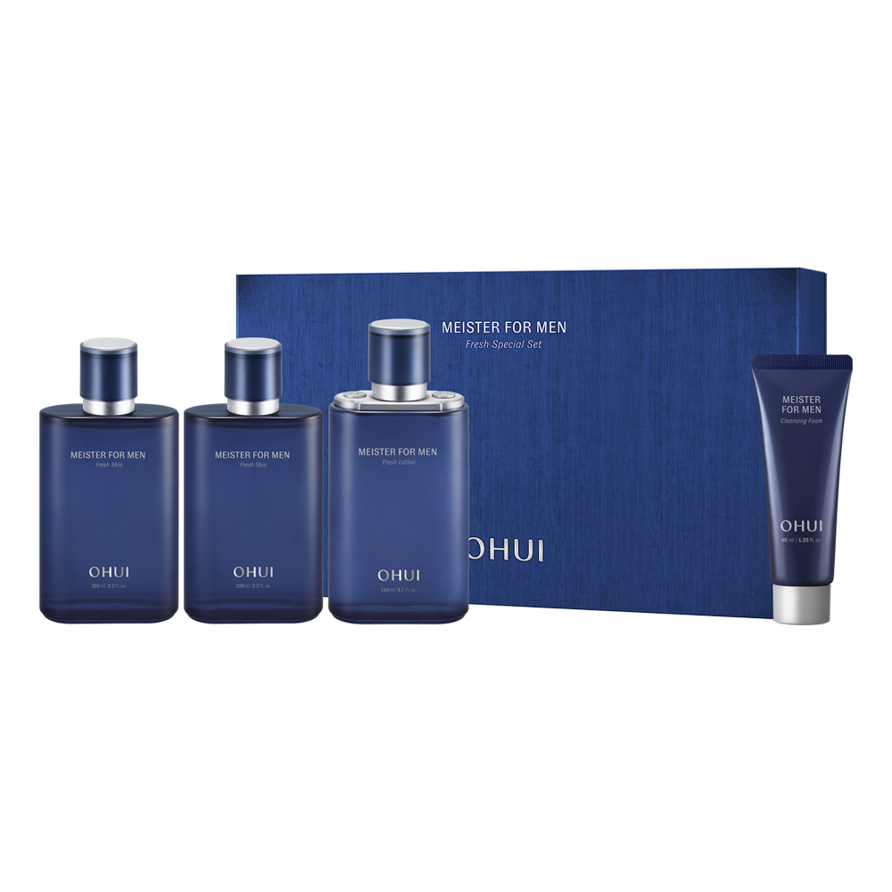 오휘 마이스터 포맨 프레쉬 3종 기획 세트 (스킨 100ml 2개, 로션 110ml) - 상품 이미지