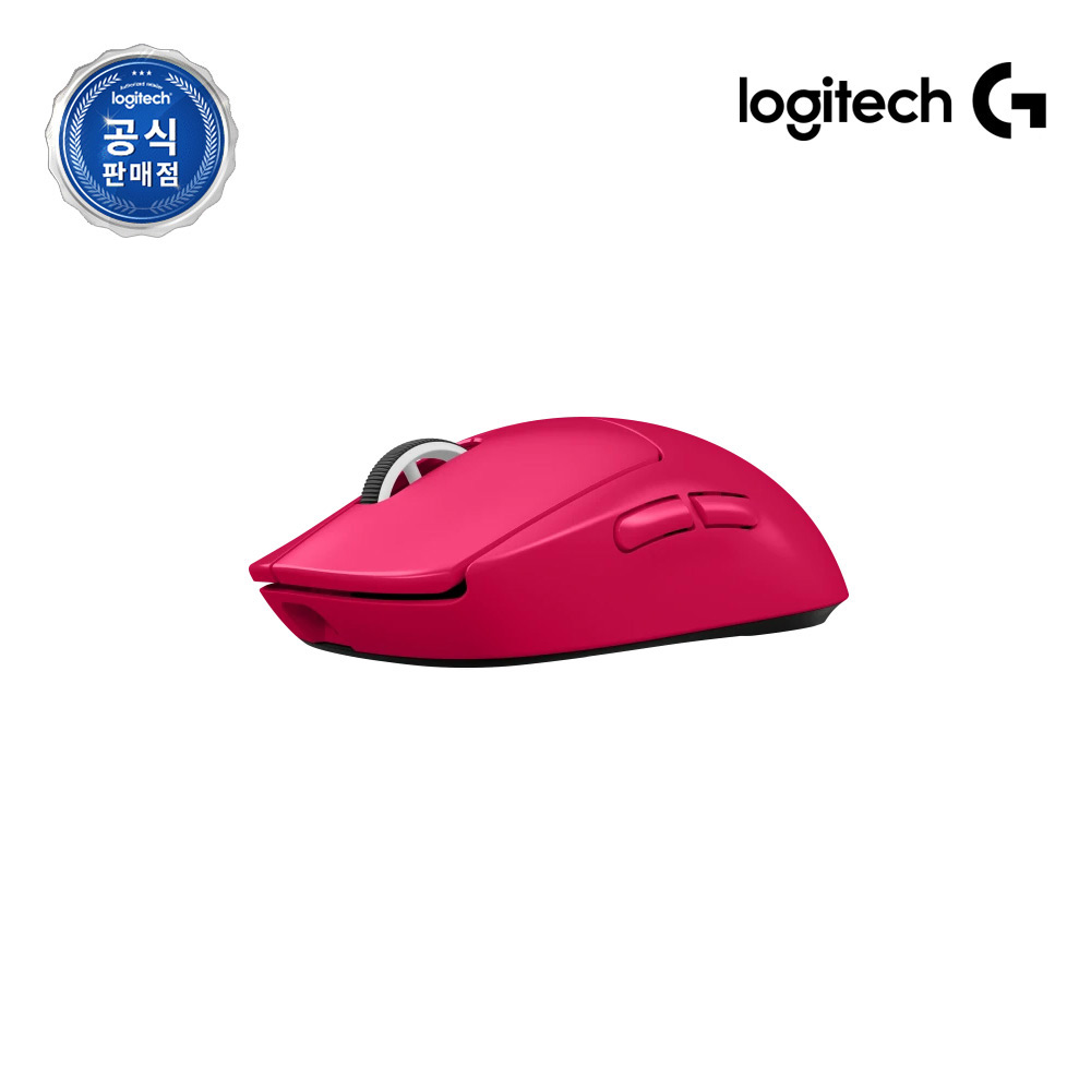 [정품인증점/빠른배송] 게이밍 마우스 로지텍코리아 공식 PRO X SUPERLIGHT2 지슈라2 핑크