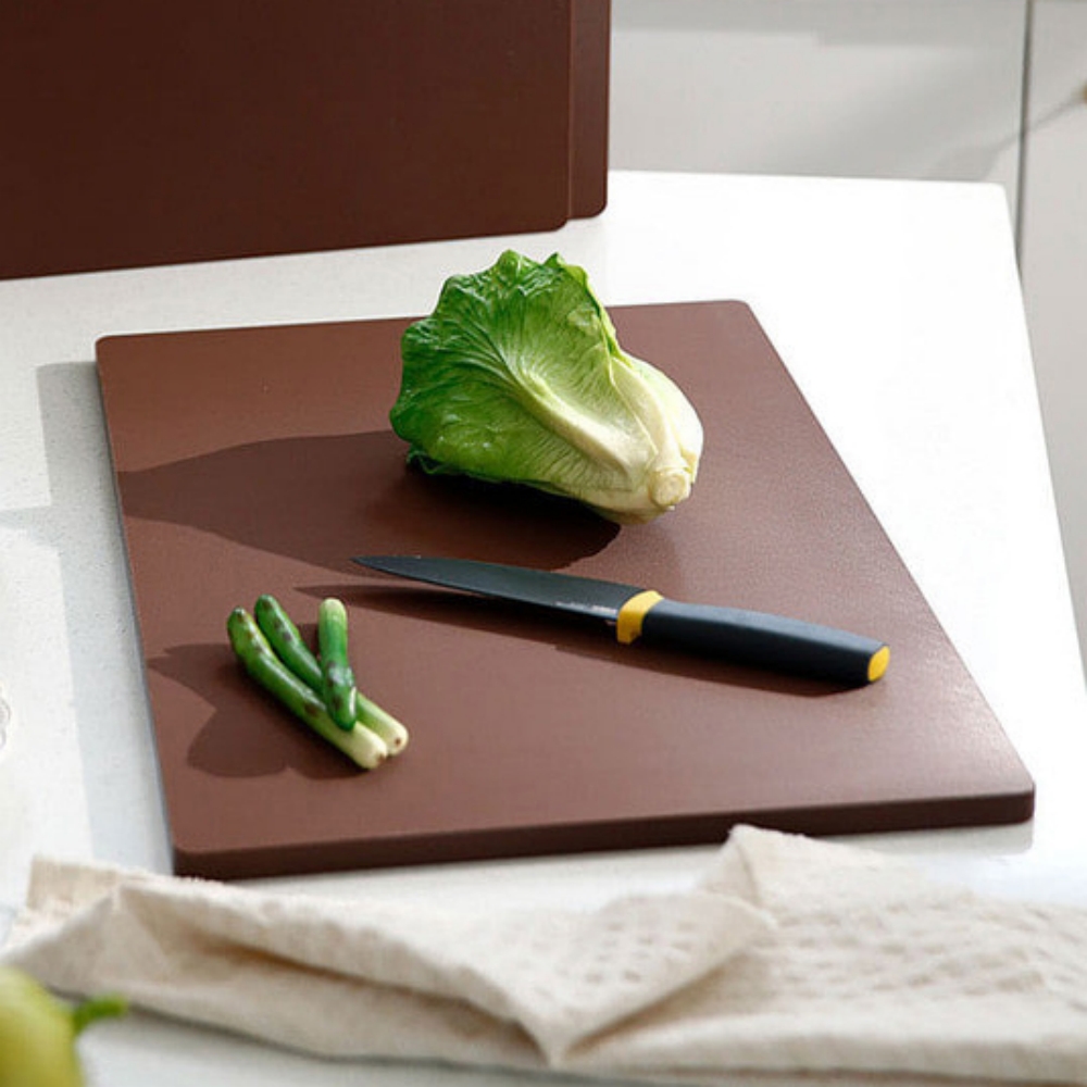 착색없는 논슬립 국내산 도마 블랙초코 PE 업소용 미끄럼방지 양면 도마 40x30cm 이미지 6