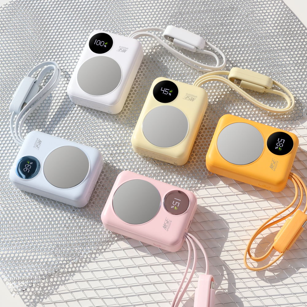 레파 GT02 35W 초고속충전 내장케이블 미러 보조배터리 10000mAh 이미지 8