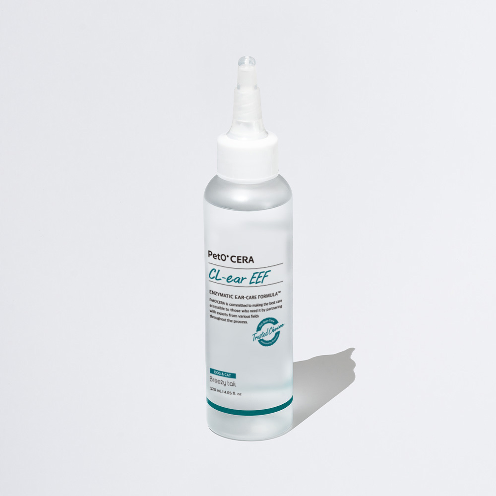 페토세라 강아지 고양이 귀세정제 클이어 EEF 120ml - 상품 이미지