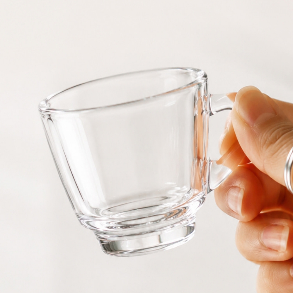 1+1 고급 손잡이 소주잔 연태고량주 꼬냑 사케 캠핑 미니 인생 술잔 집들이선물 70ml - 상세 이미지 3