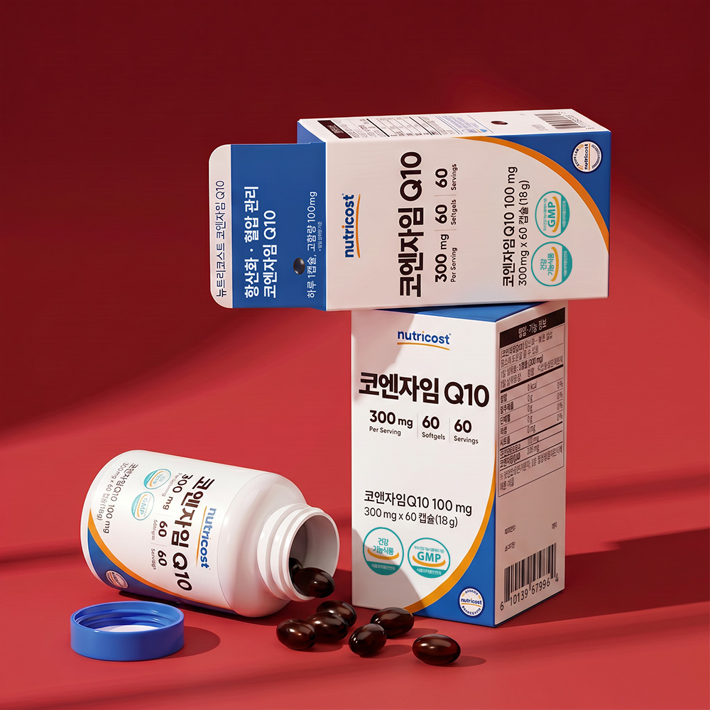 뉴트리코스트 코큐텐 코엔자임Q10(100MG) 소프트젤 60정, 1개 이미지 6