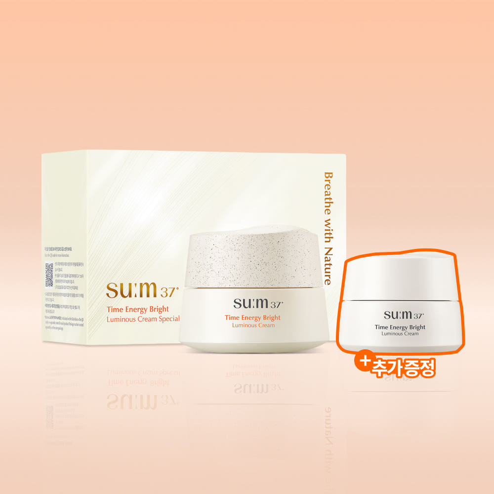 숨37 타임 에너지 브라이트 크림 25ml+10ml 기획 - 상품 이미지