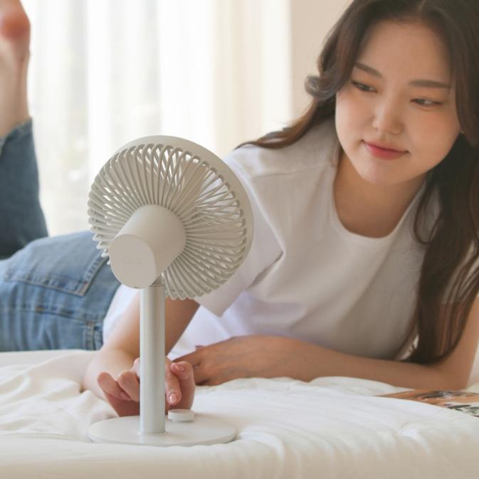 책상용 무선 선풍기 캠핑 사무용 휴대용 BLDC 저소음 소형선풍기 이미지 7