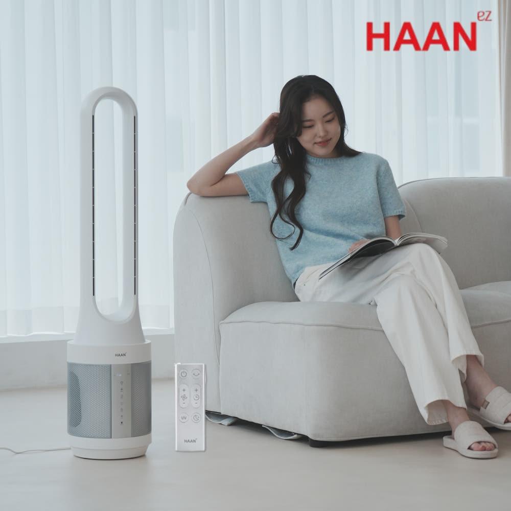 업소용BLDC날개없는선풍기 거실 가정용 저소음 사무실타워형선풍기 - 상품 이미지