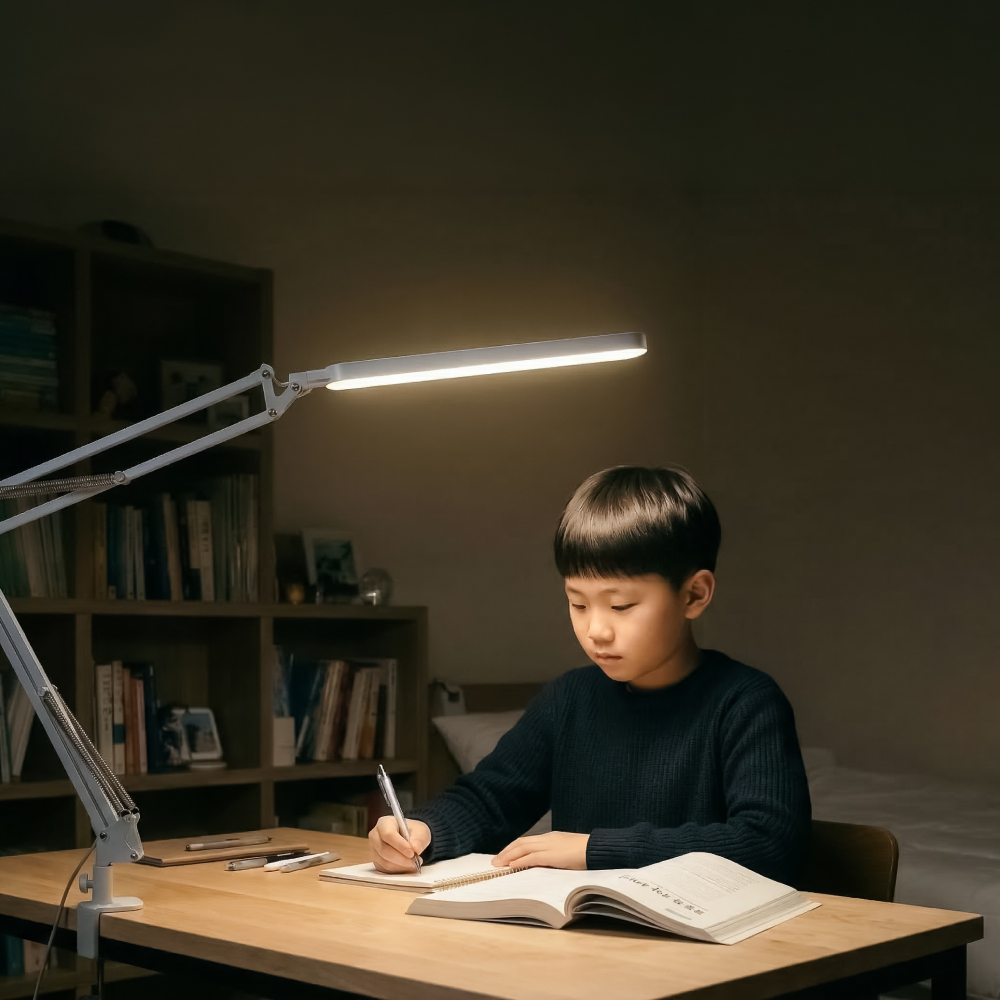 아이스터디 책상 스탠드 집중 멀티앵글 LED 조명 클램프형 이미지 8