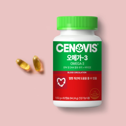세노비스 오메가3 영양제 62캡슐 31일분 - 상품 이미지