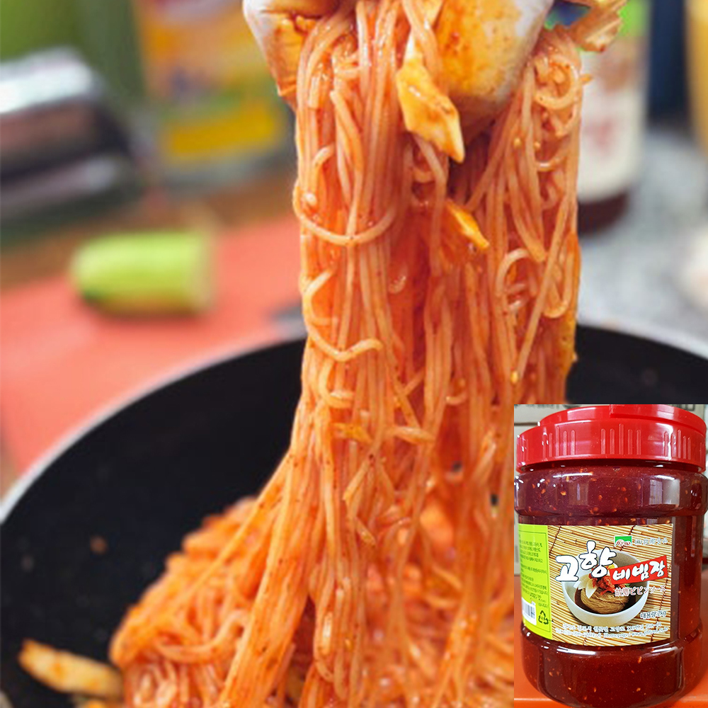 [갓성비]업소겸용 만능 냉면 비빔장 2kg / 냉면육수 국수 다데기 쫄면양념 식당용 - 상품 이미지