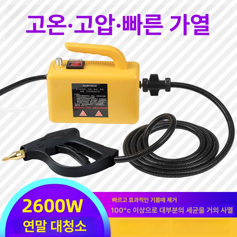 스팀 해빙기 수도관 배관 녹임 고압 세척 스팀기 겨울용 2600W 심플 블랙 - 상세 이미지 3