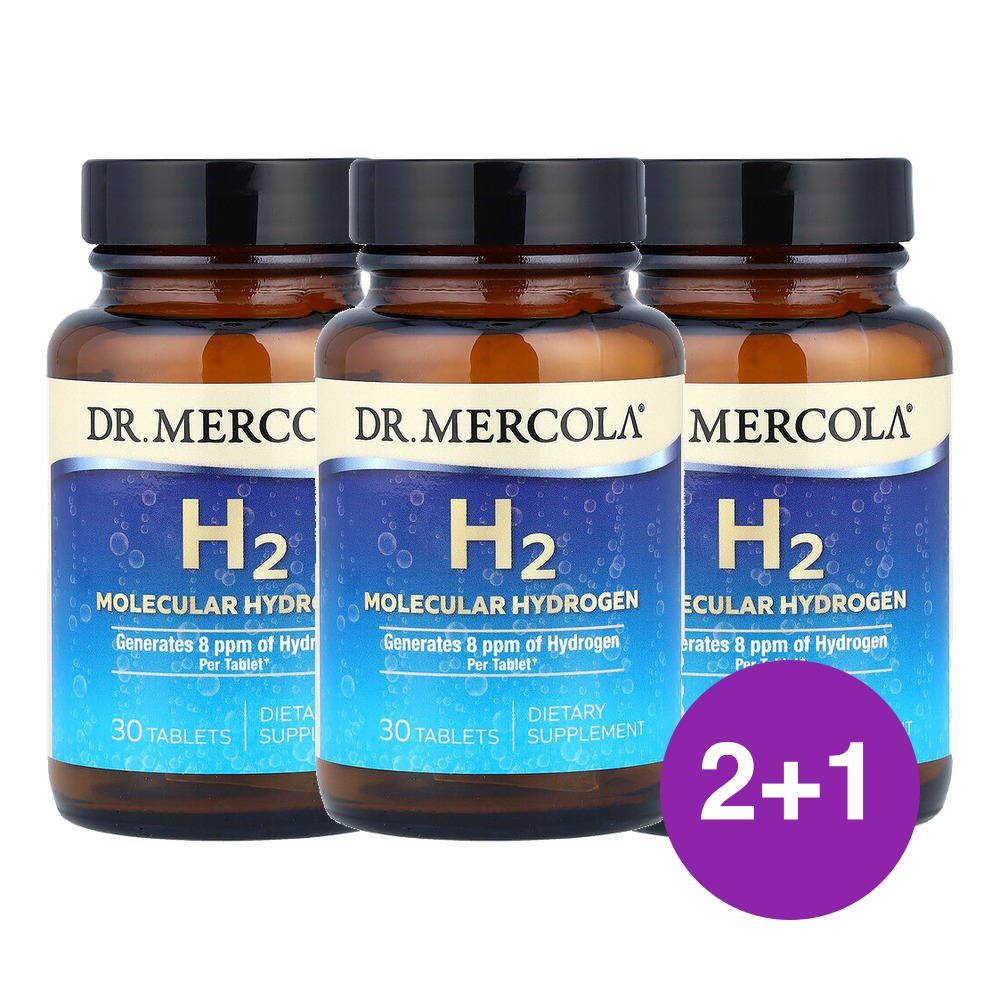 닥터머콜라 H2 분자 하이드로젠 80mg 30정, 3개 - 상품 이미지