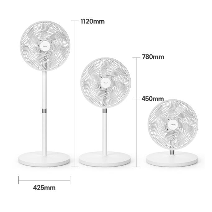 가정용 식당용선풍기 거실 침실 키큰 좌식 스탠드선풍기 35cm - 상세 이미지 2