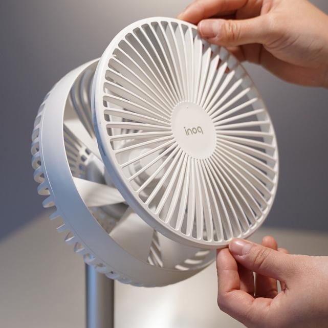 캠핑 휴대용 BLDC 미니선풍기 충전용 책상용 무선선풍기 18cm 이미지 7