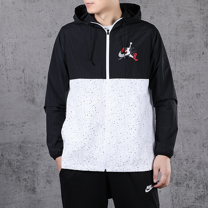 나이키 JM CLSCS WINDWEAR JKT 블랙 남성 재킷