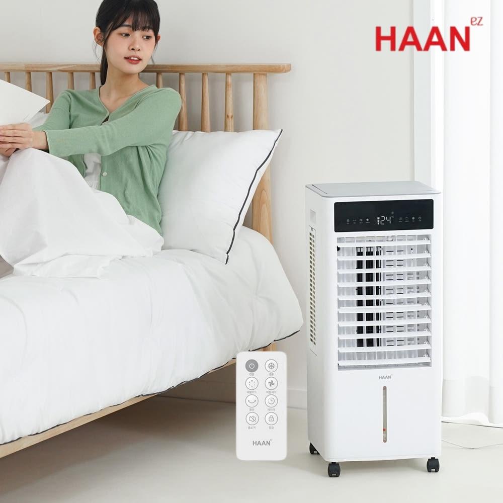 저소음 자동온도 파워냉풍기 AI기능 가정용 에어쿨러 사무실 10L - 상세 이미지 4