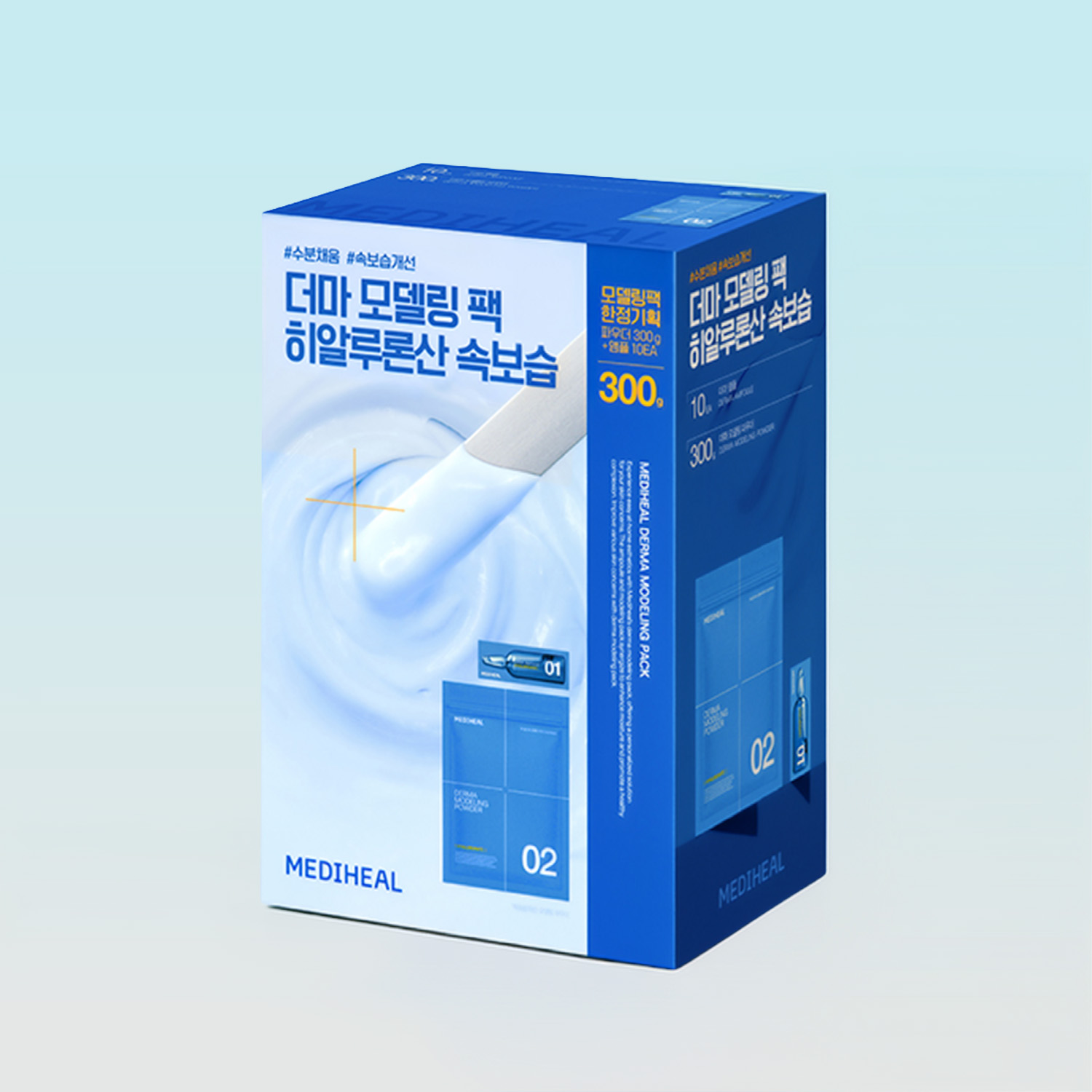 메디힐 더마 모델링 팩 대용량기획 10회분 히알루론산, 300g, 1개