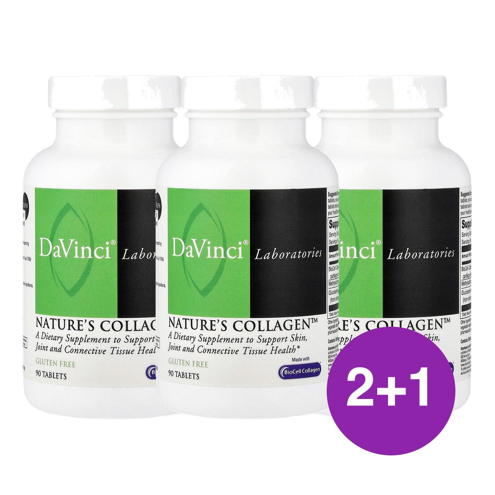 DaVinci Laboratories Natures 콜라겐 90정, 3개 - 상품 이미지