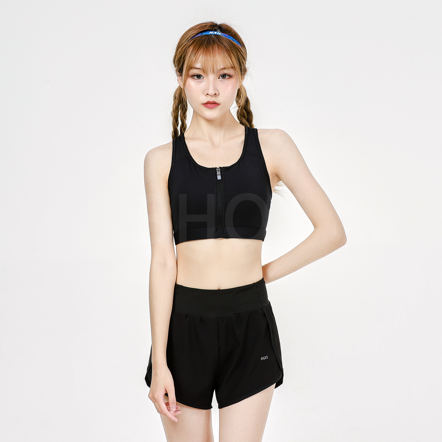 (W) 나이키 스우시 미디움 서포트 집 프